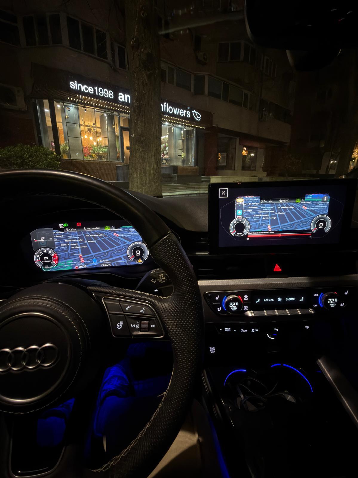 Audi MH2P OEM Virtual Cockpit CarPlay & Android Auto Display