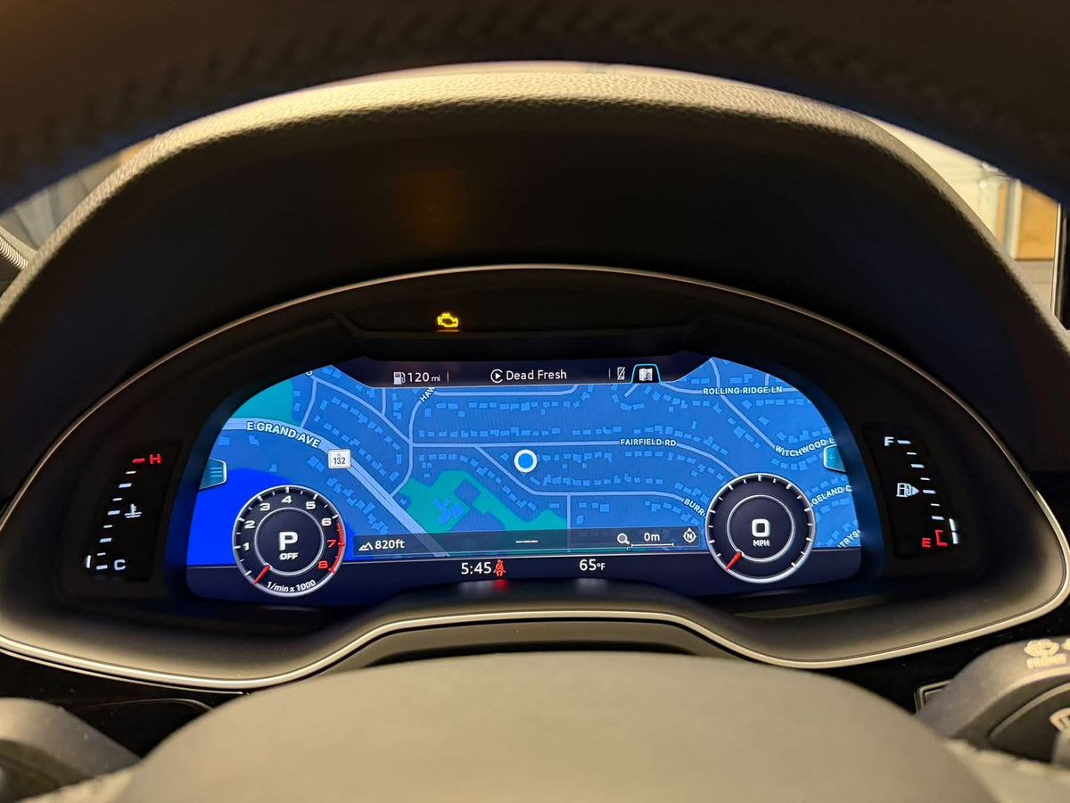 Audi MHI2, MHI2Q & MH2P OEM Virtual Cockpit CarPlay & Android Auto Display A3/4/5/6/7/8 Q2/3/4/5/6/7/8