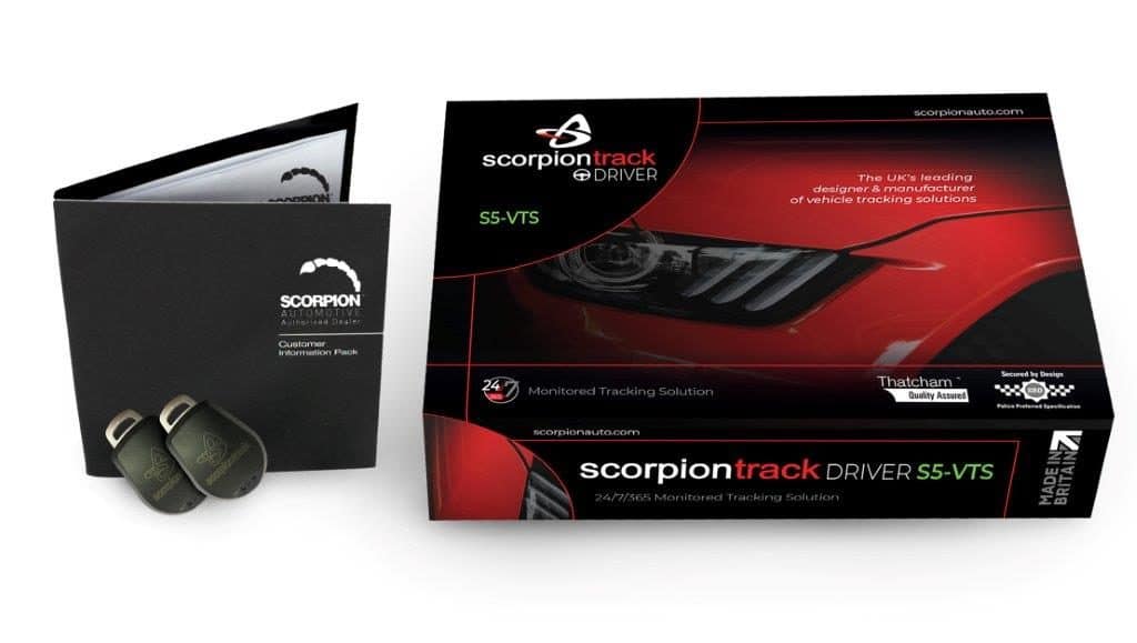 SCORPIONTRACK
Stolen Vehicle Tracking S5 (Installed)